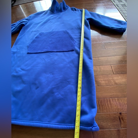 Nap Loungewear Oversized Fleece Thick Dress in Blue Women’s size XL - Picture 2 of 11